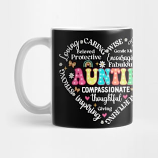 Retro Auntie, New Aunt, Blessed Mom, Aunt Life, Mother's Day Mug